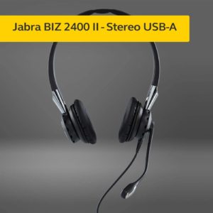 Jabra BIZ 2400 Duo Binaural Noise Cancelling Headset